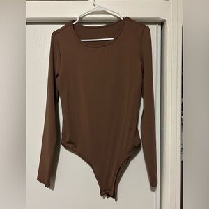 Brown Body Suit- size Large
